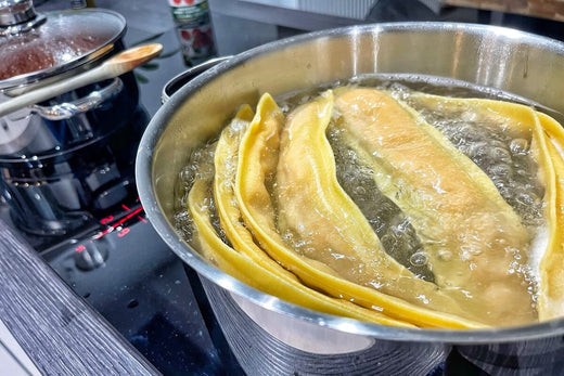 Raviolungo XXL Pasta im Topf