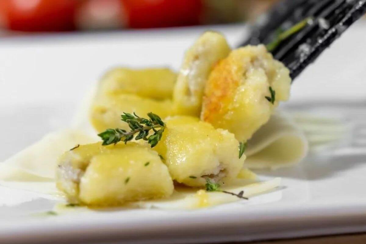 Hausgemachte Gnocchi gefüllt aus der Pastamanufaktur Zia Pina