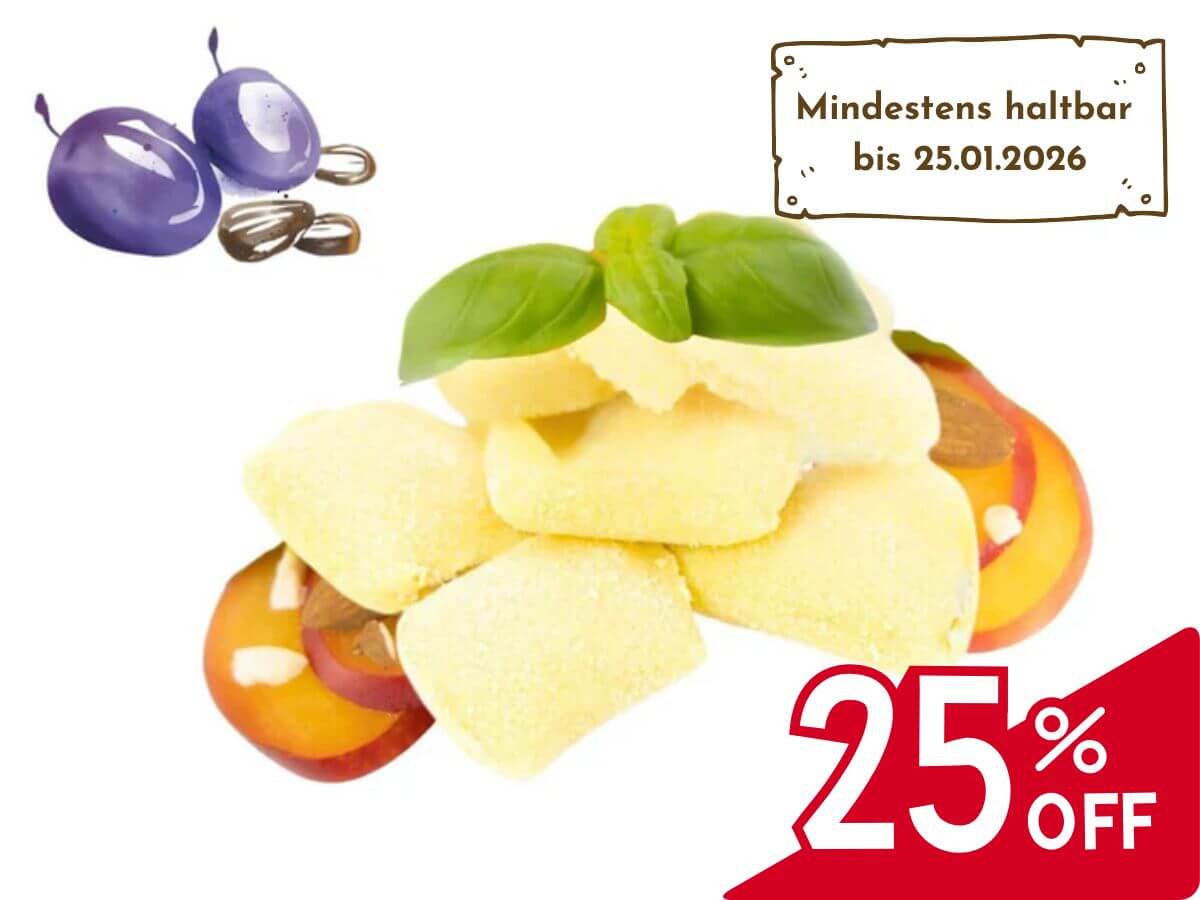 Gnocchi mit Pflaumen- & Mandel-Füllung, 500g
