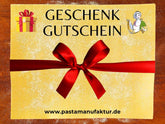 Geschenk-Gutschein Pastamanufaktur Online Shop