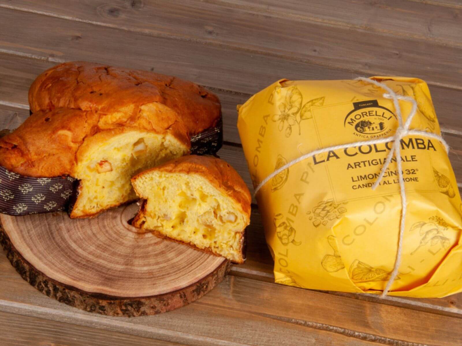 Colomba al Limoncino – Italienischer Osterkuchen mit Zitronenlikör, 750g