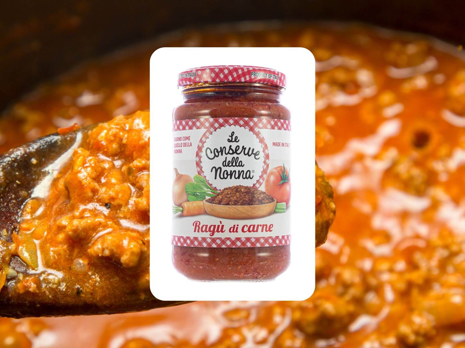 bolognese sauce aufbewahren Sugo Ragu di Carne alla Bolognese von DELLA NONNA