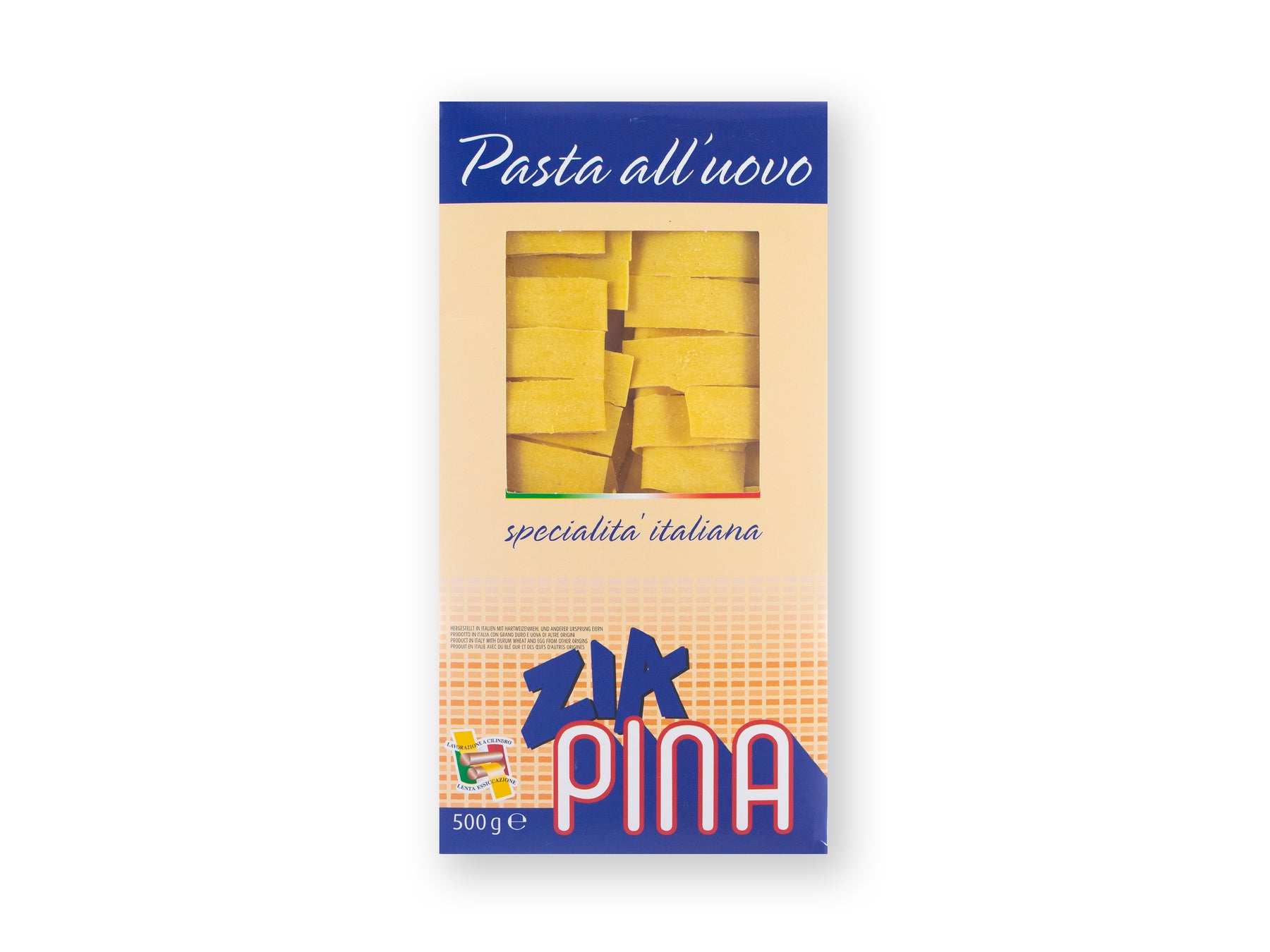Pappardelle von Zia Pina in Verpackung