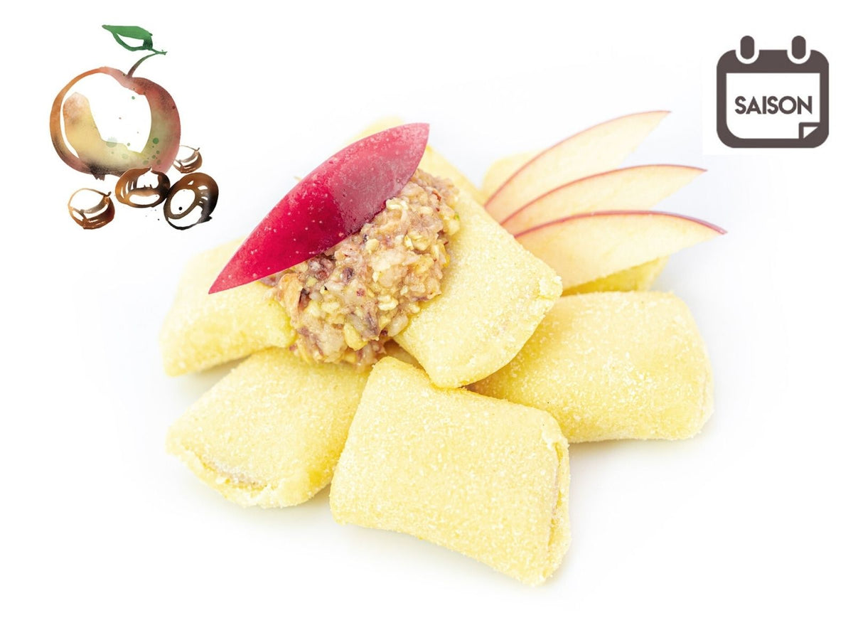 Gnocchi mit Kastanien & Winterapfel-Füllung