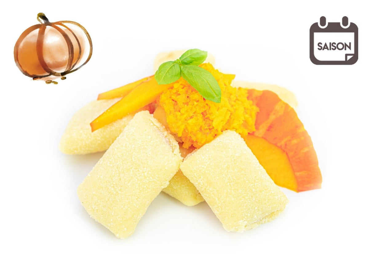 Gnocchi mit Muskat-Kürbis-Füllung