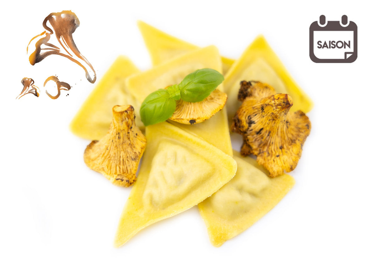 Trigoni mit Pfifferling-Füllung