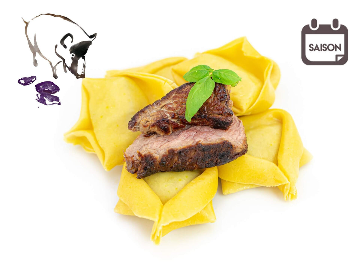 Tortellacci mit Wildschwein-Füllung