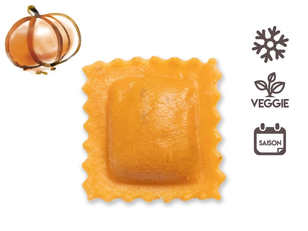Agnolotti mit frischem Kürbis & gerösteten Kürbiskernen, 500g