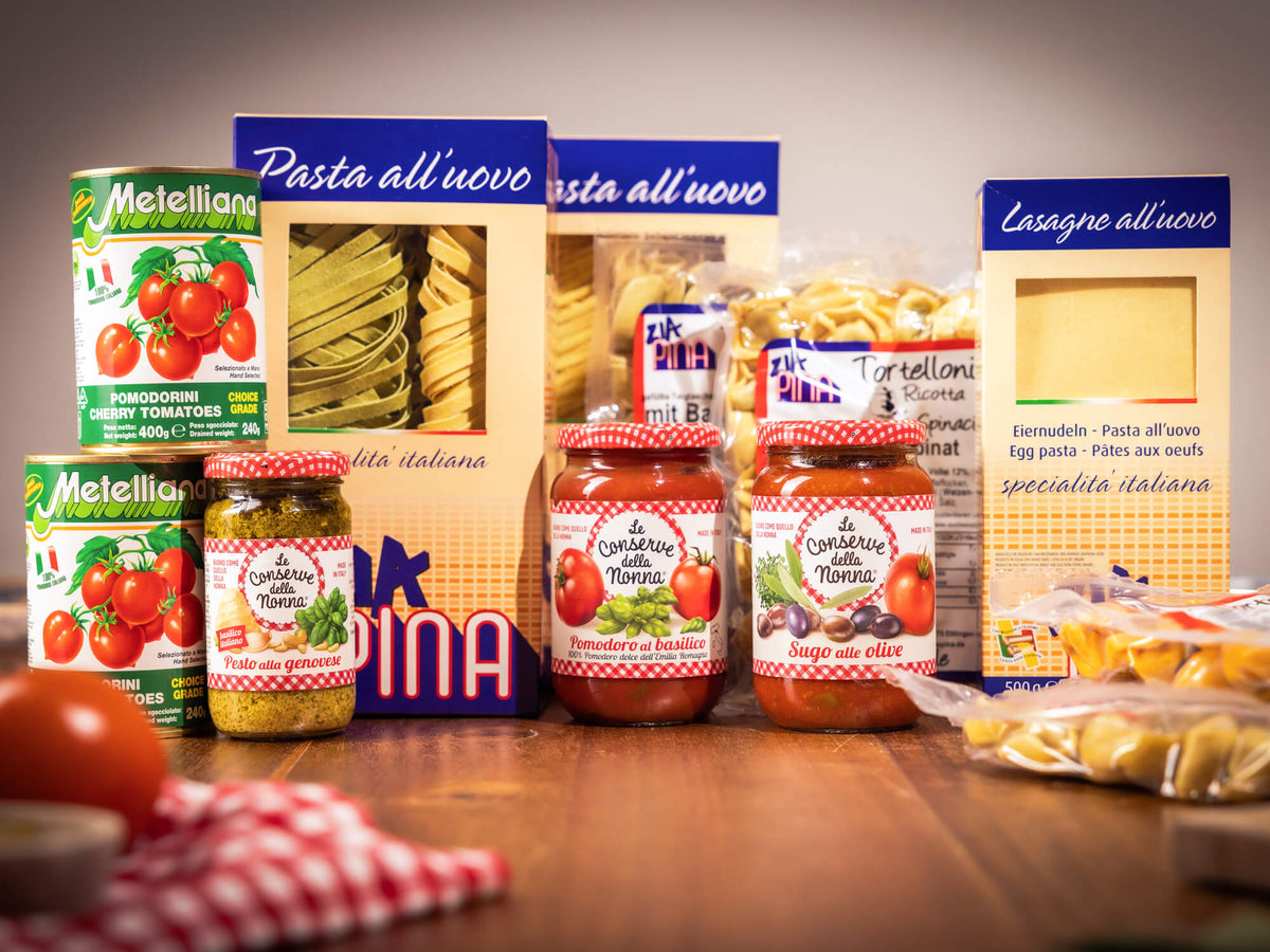 Genuss-Box Pasta e Basta zum Verschenken