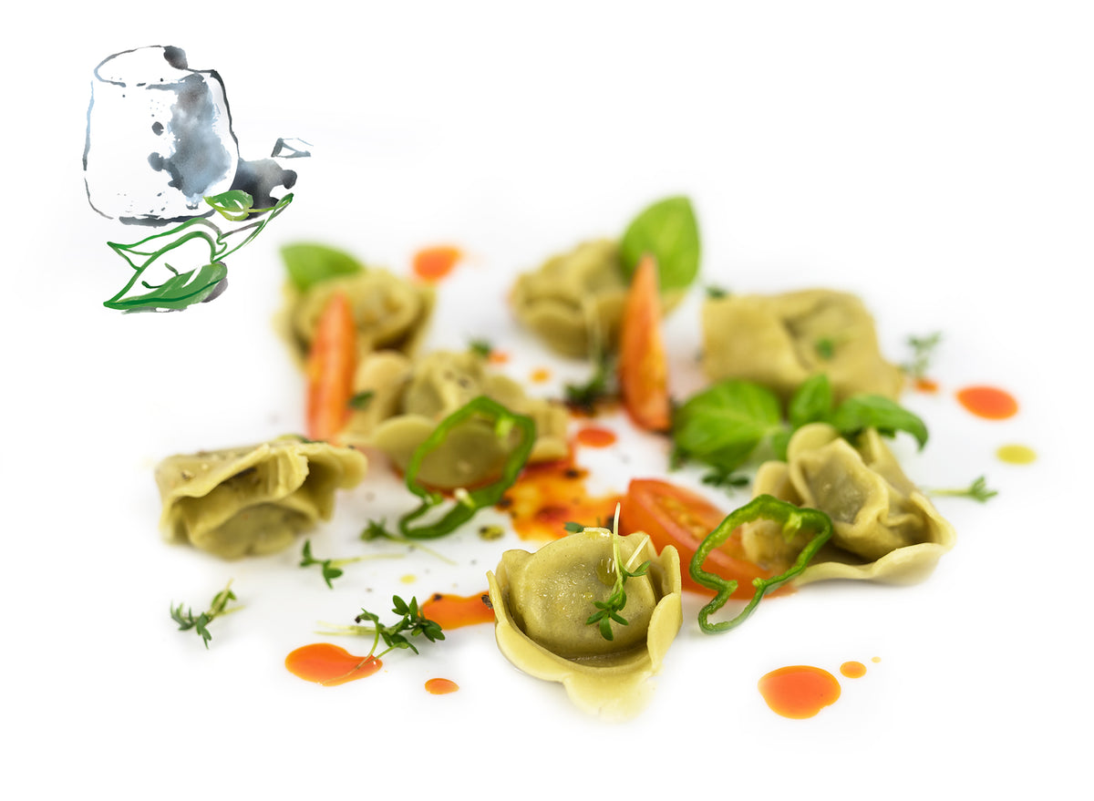 Tortelloni mit Ricotta & Spinat-Füllung