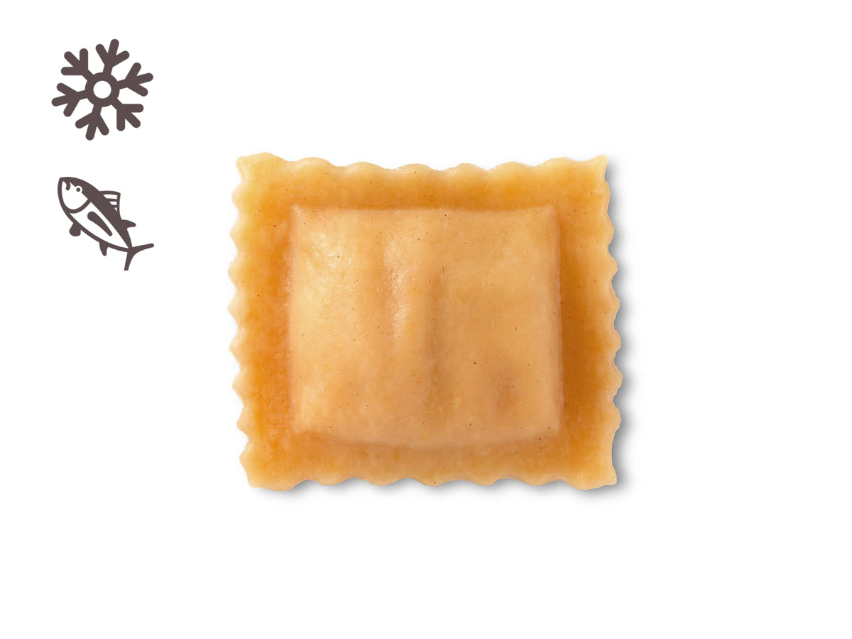 Agnolotti frisch mit Fisch gefüllt - Pasta Manufaktur Zia Pina