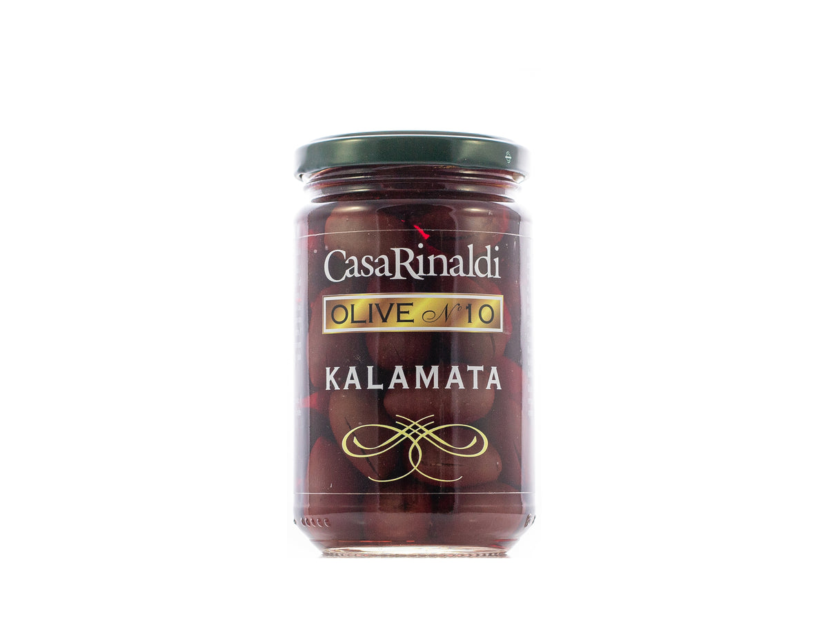 Schwarze Kalamata-Oliven, ganz, 300g (Casa Rinaldi)
