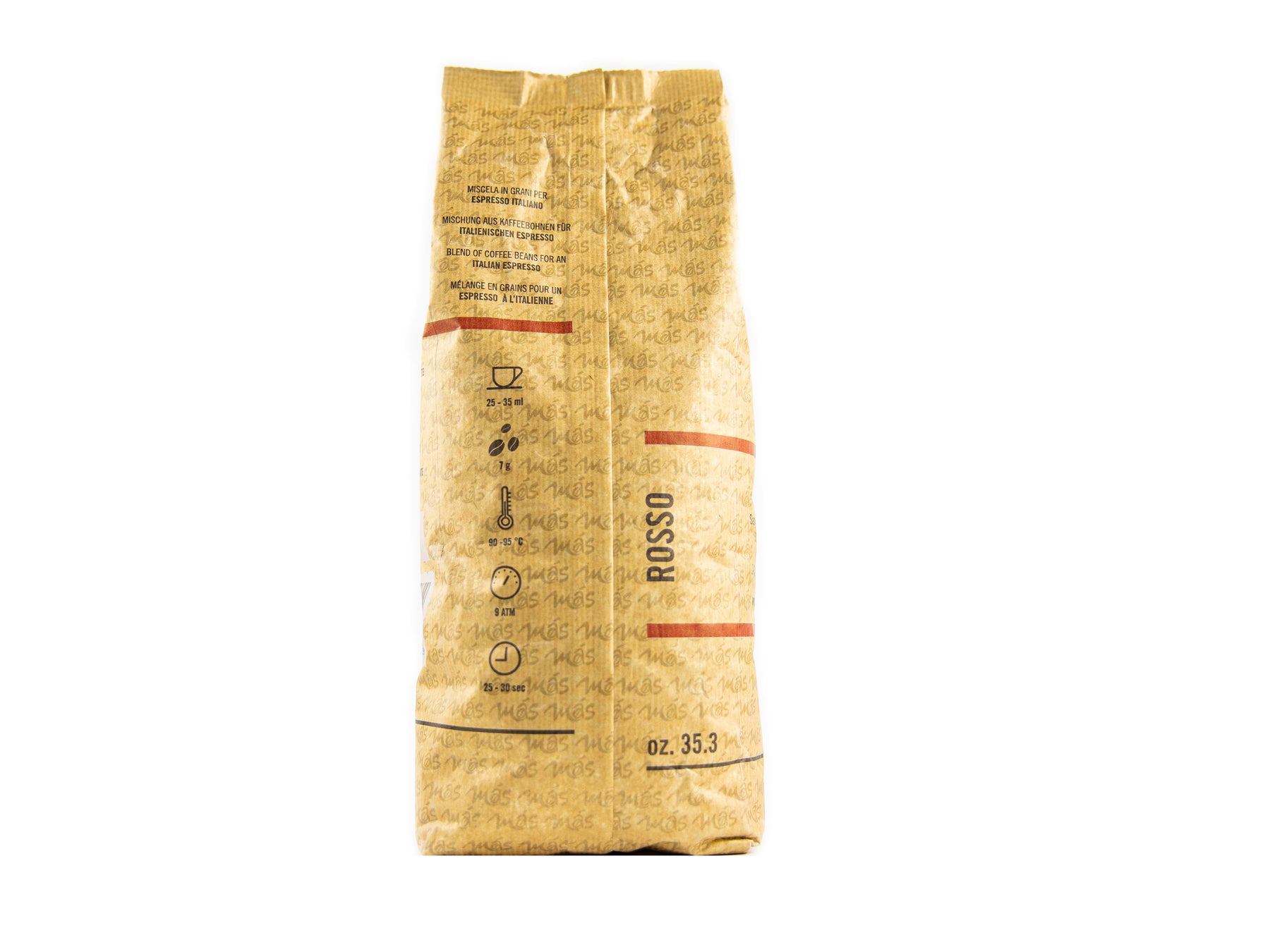 Pepe Café, Mas Rosso, Espresso Bohnen, 1kg