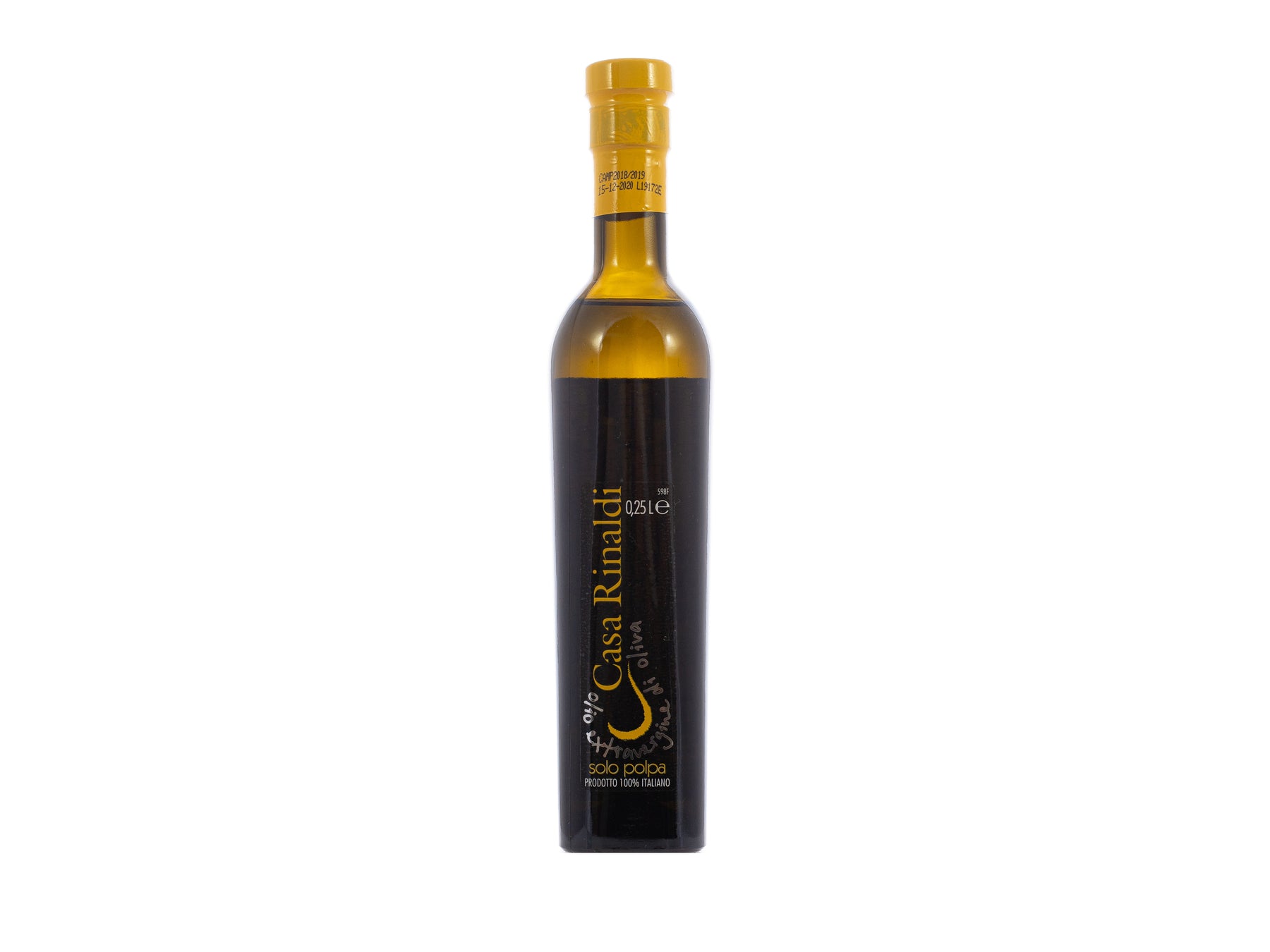 Olivenöl "Solo Polpa", extranativ & kaltgepresst aus dem Fruchtfleisch, 250 ml