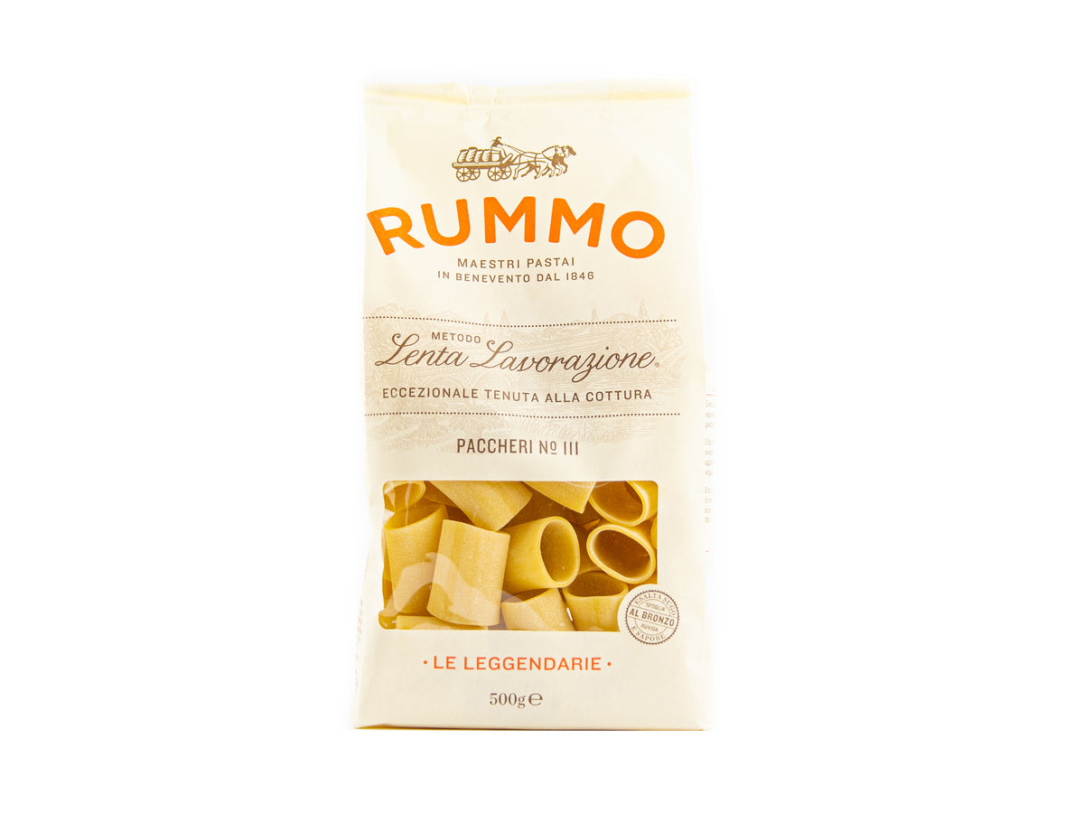 Rummo Paccheri N°111, Hartweizengrießnudeln vegan