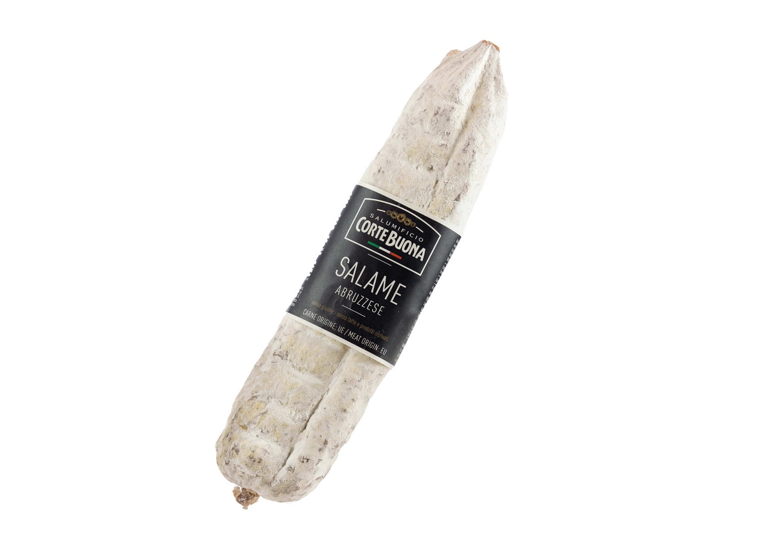 Salami aus Abruzzien flach, ganzes Stück