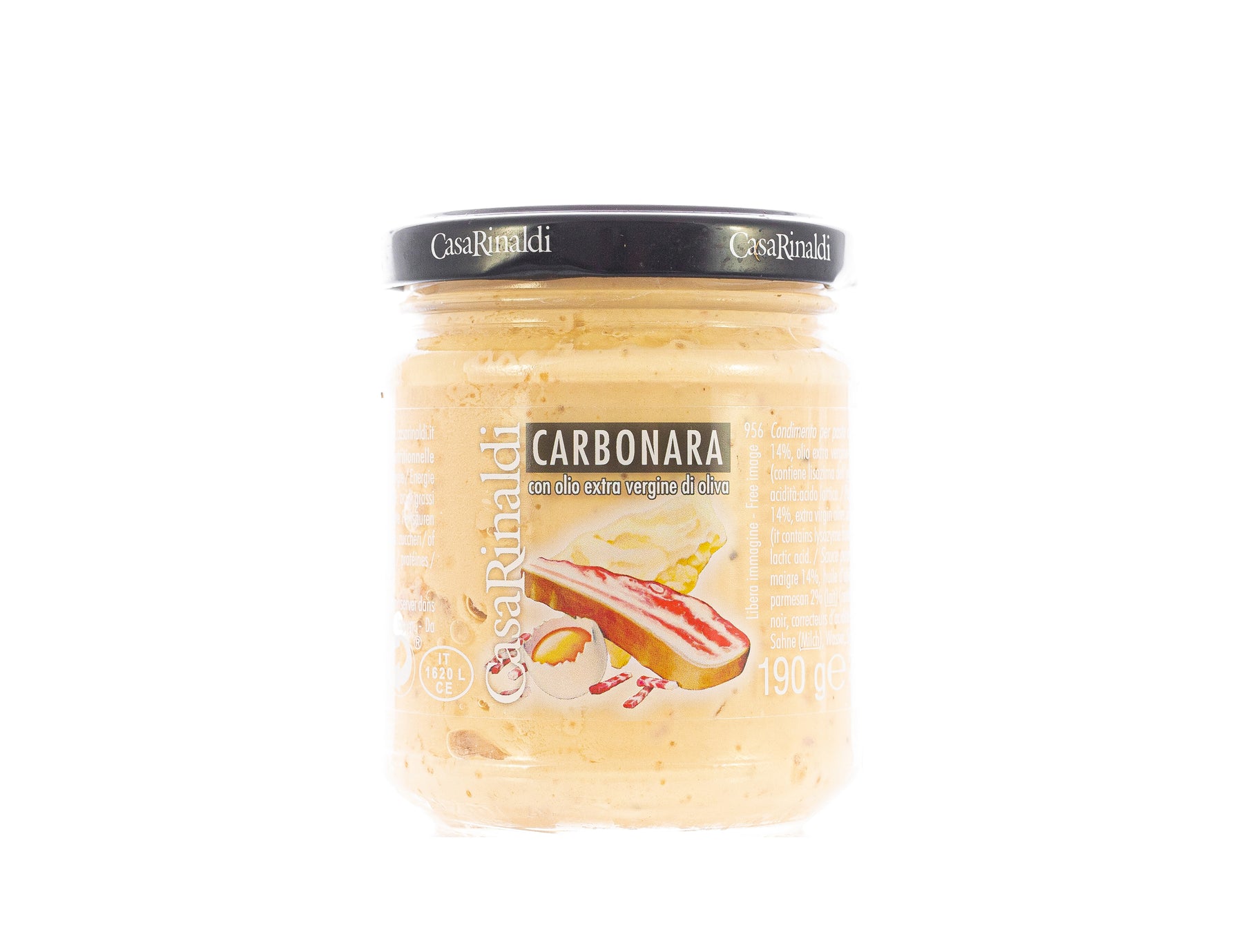 Sugo alla Carbonara, 190g (Casa Rinaldi)