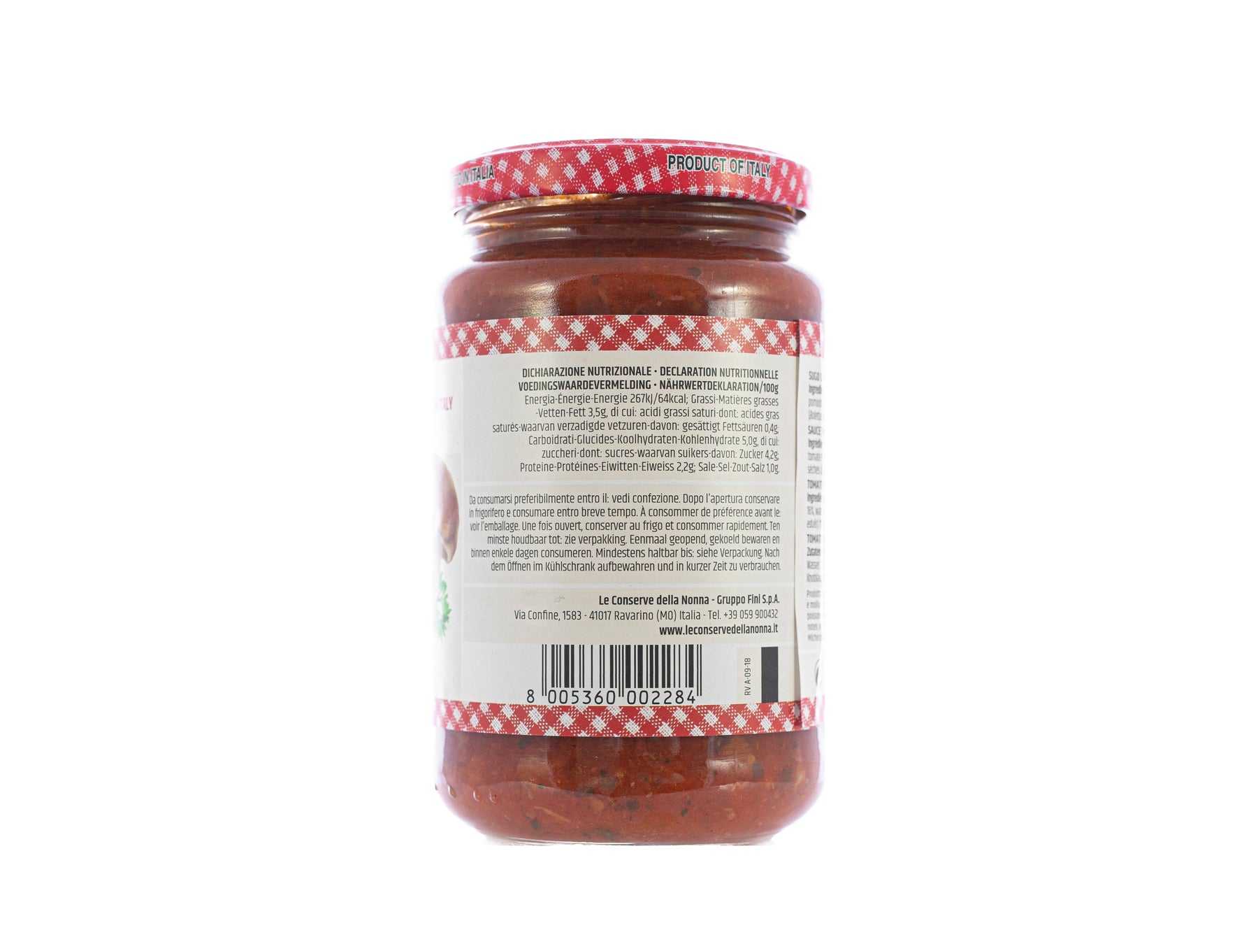 Sugo ai Funghi, 190g (Le Conserve Della Nonna)