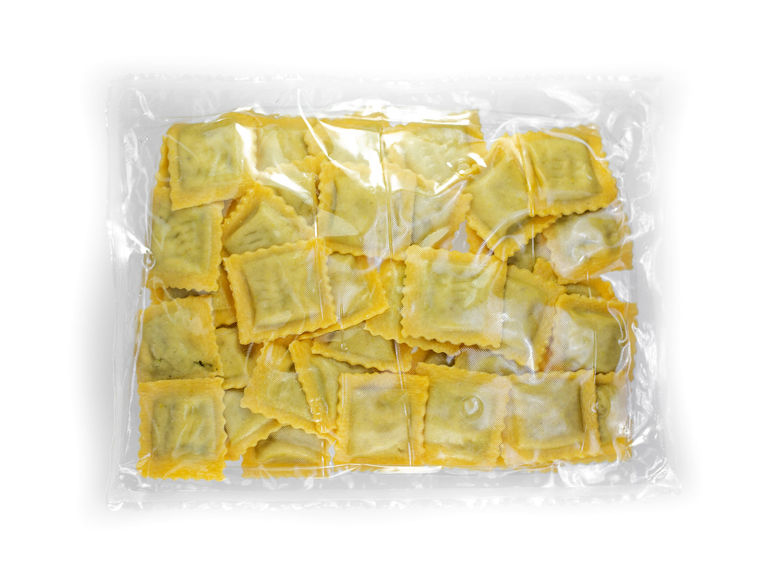 Frische Agnolotti aus der Pastamanufaktur Zia Pina in Verpackung