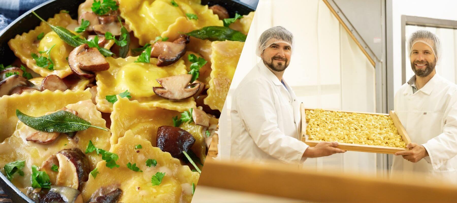 Gefüllte Pasta bei Zia Pina