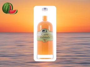 Melonen-Sahnelikör "Crema di Meloncello" aus der Toskana (Morelli)