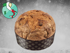 Handgemachter Panettone mit Karamellstückchen
