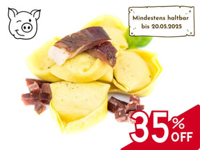 Tortellacci mit Spanferkel-Füllung, 500g