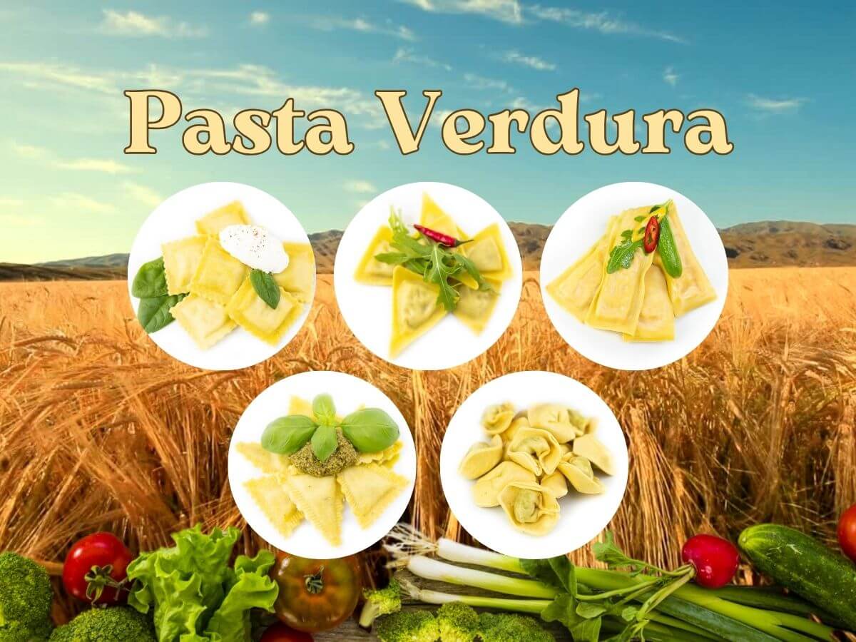 Frische Pasta Probierbox 5 Sorten vegetarisch