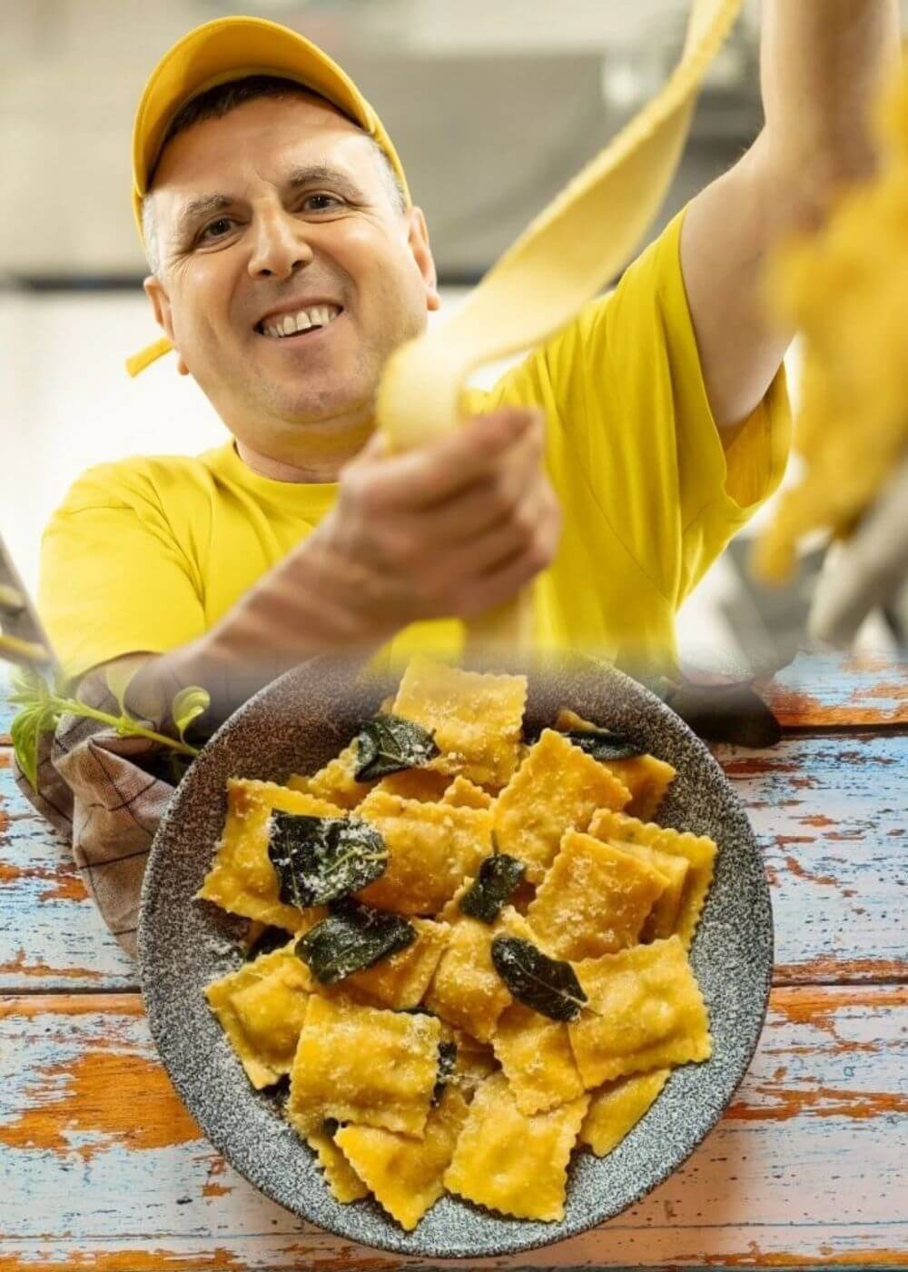 Frische Pasta aus der Pastamanufaktur Zia Pina