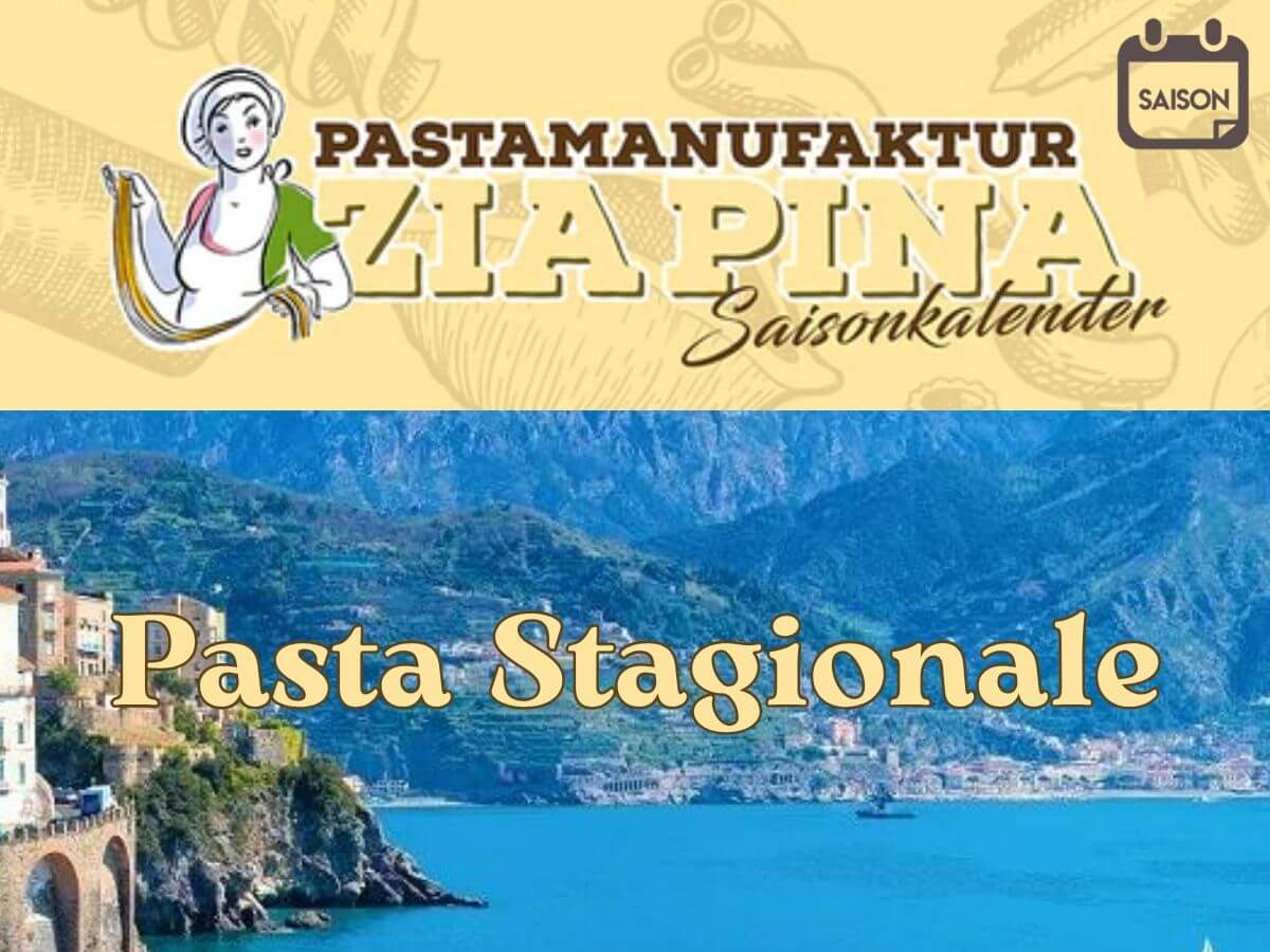 "Pasta Stagionale" - 4x 500g Saison-Pasta probieren!