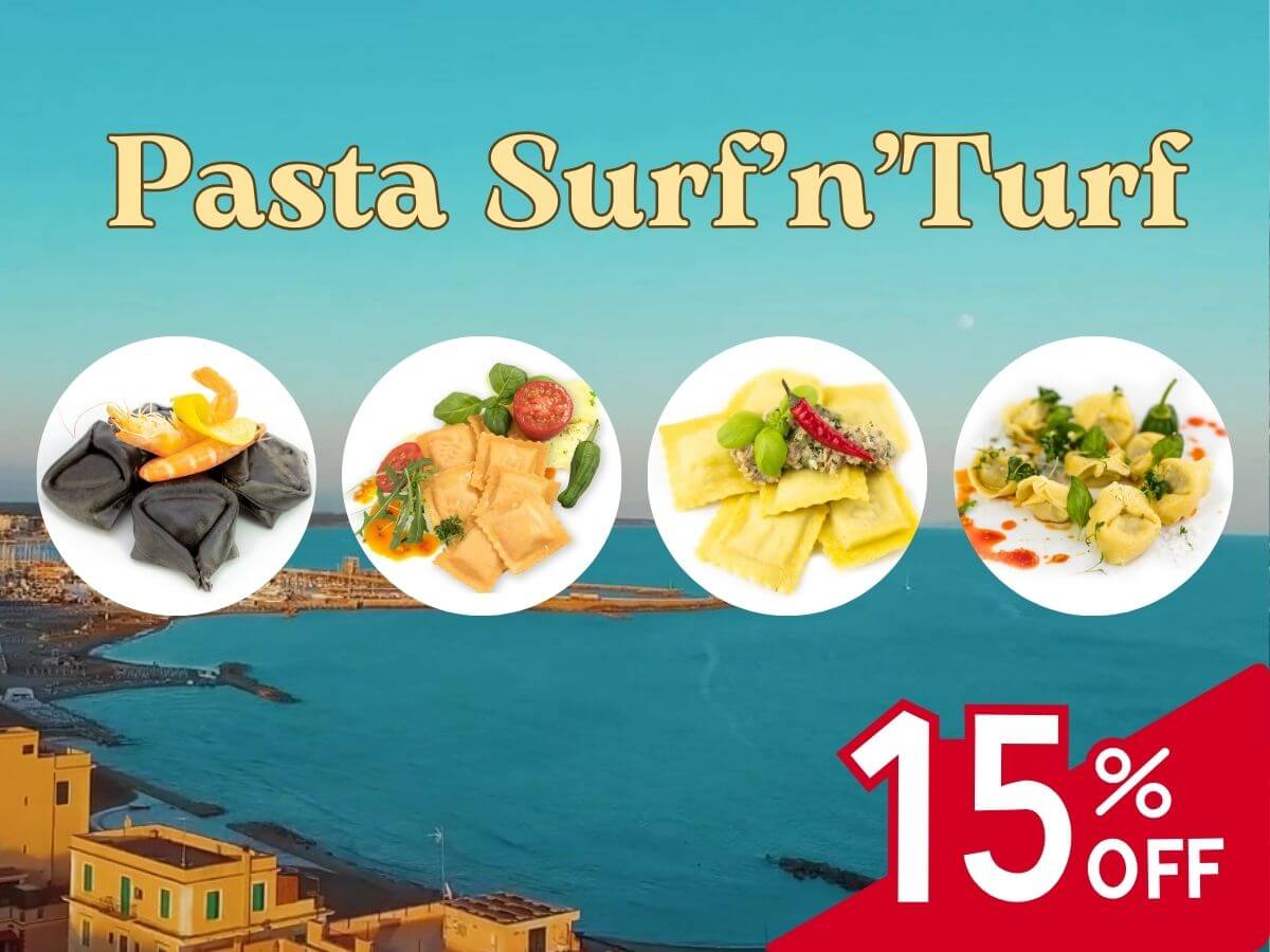 Pasta Probierbox Surf'n'Turf