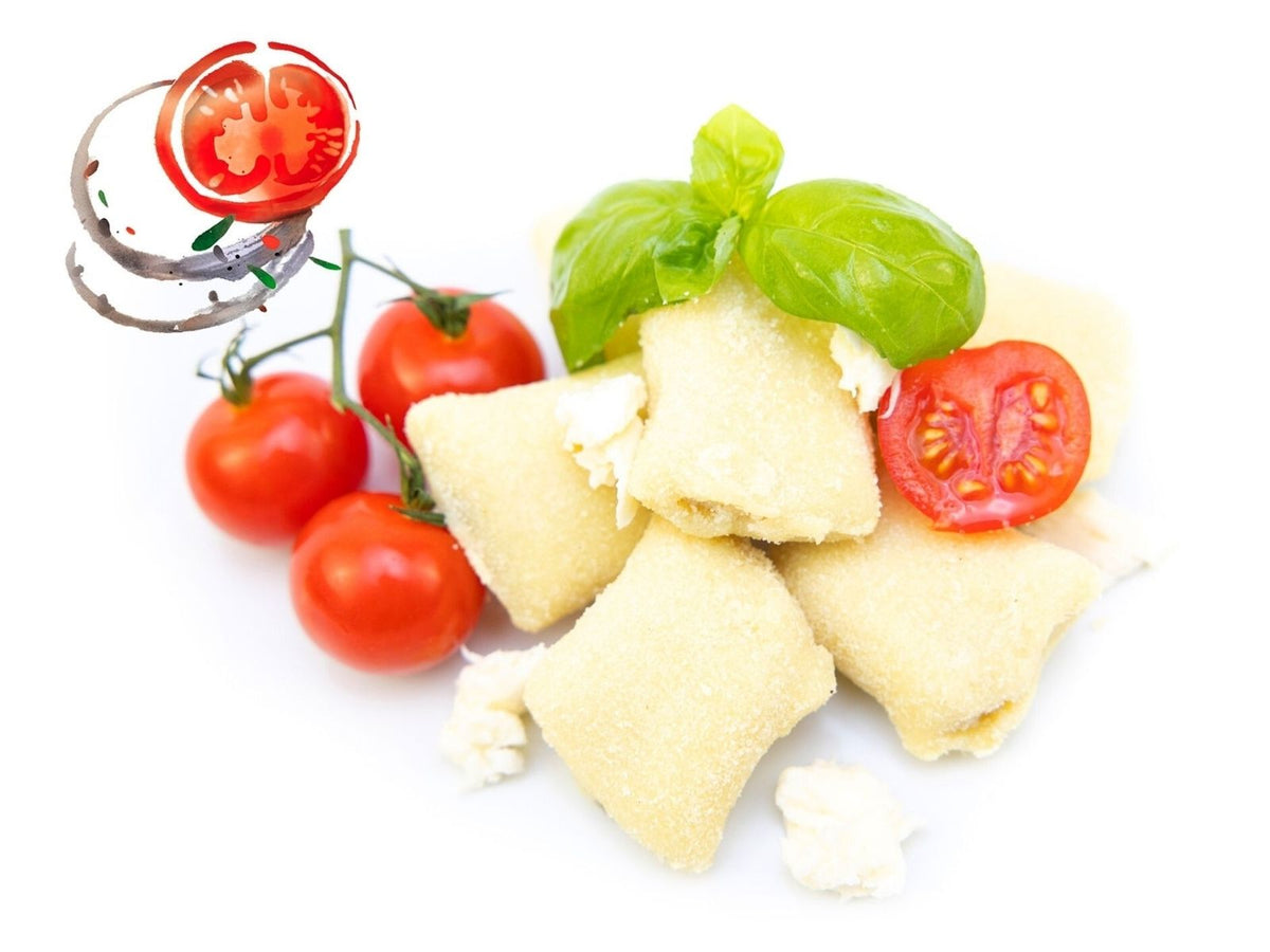 Gnocchi mit Tomaten & Mozzarella-Füllung