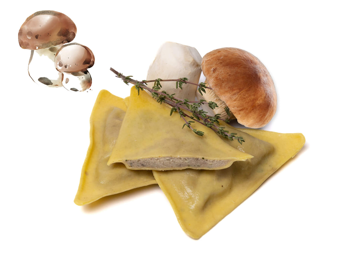 Triangolacci (XXL) mit Steinpilz-Füllung