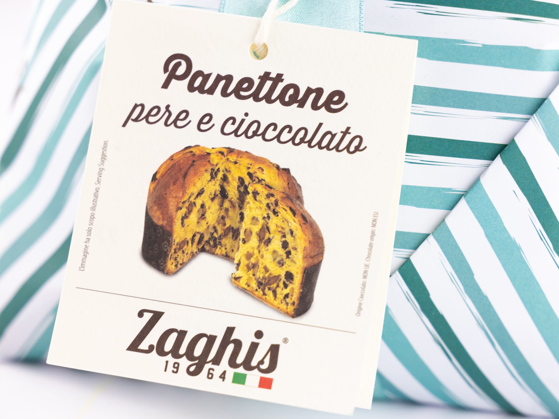 Panettone Pere e Cioccolata - Gefüllt mit Birne & Schokolade, 750g