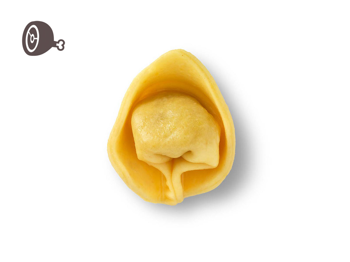 Tortelloni luftgetrocknet - mit Fleisch gefüllt