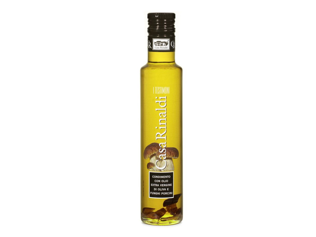 Natives Olivenöl Extra, aromatisiert mit Steinpilz, 250 ml