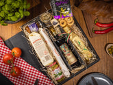 Als Geschenk verpackte Genuss-Box Italia Oro 