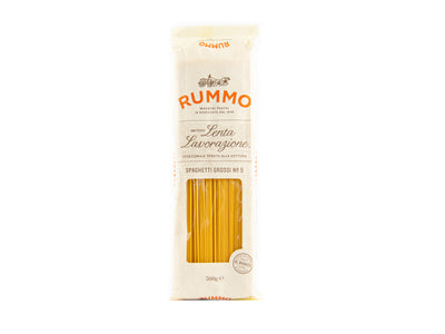 Rummo Spaghetti Grossi / Spaghettoni N°5, Hartweizengrießnudeln vegan