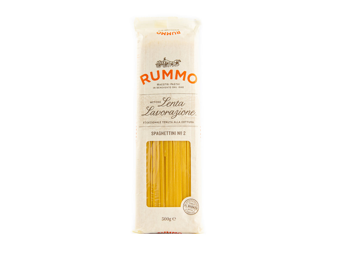 Rummo Spaghettini N°2, Hartweizengrießnudeln vegan