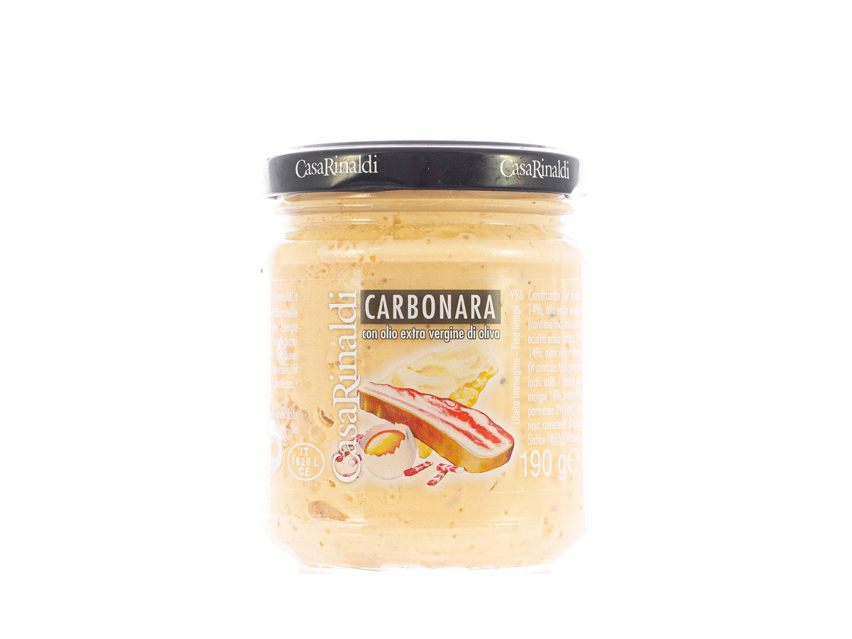 Sugo alla Carbonara, 190g (Casa Rinaldi)